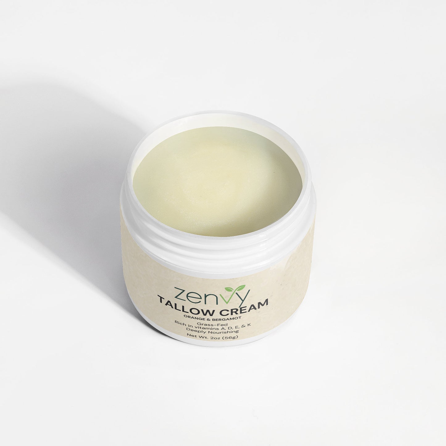 Zenvy Tallow Cream Orange & Bergamot