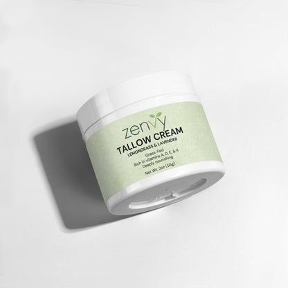 Zenvy Tallow Cream Lemongrass & Lavender