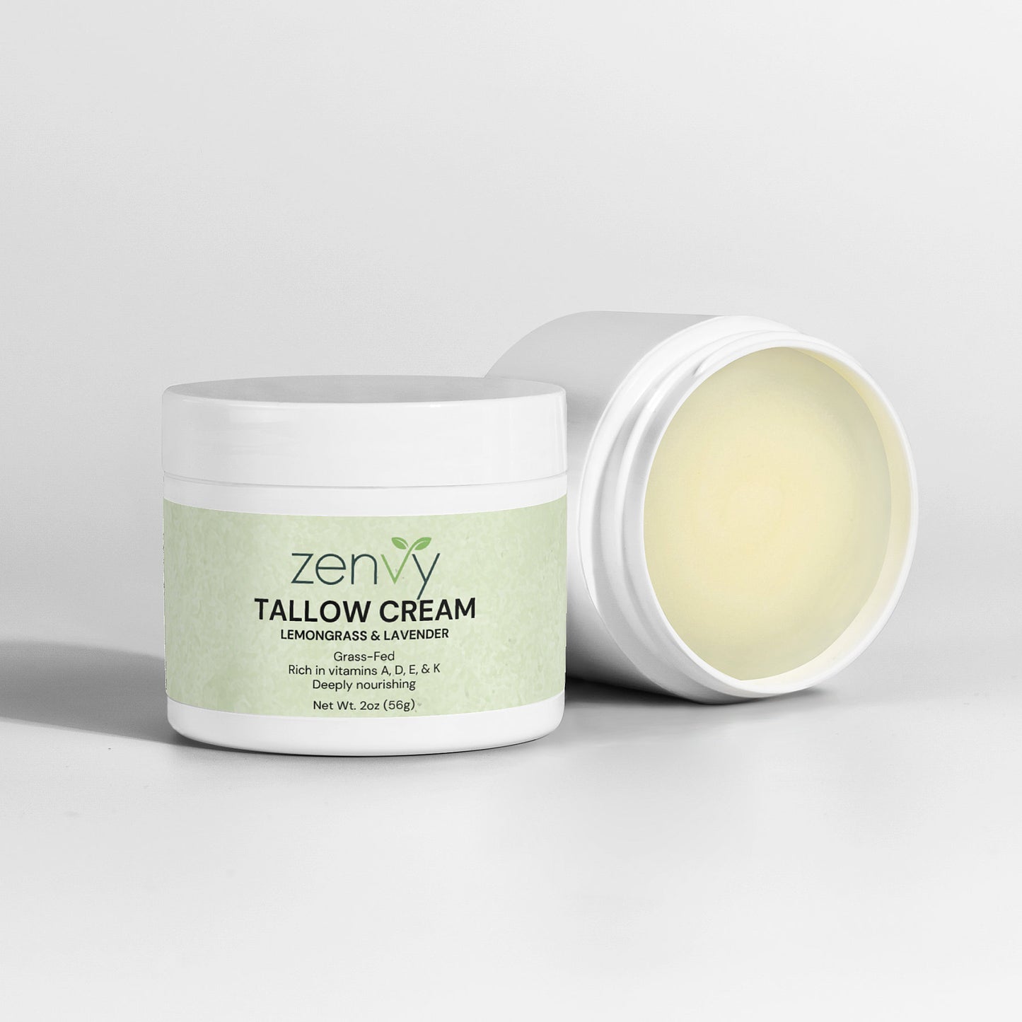 Zenvy Tallow Cream Lemongrass & Lavender