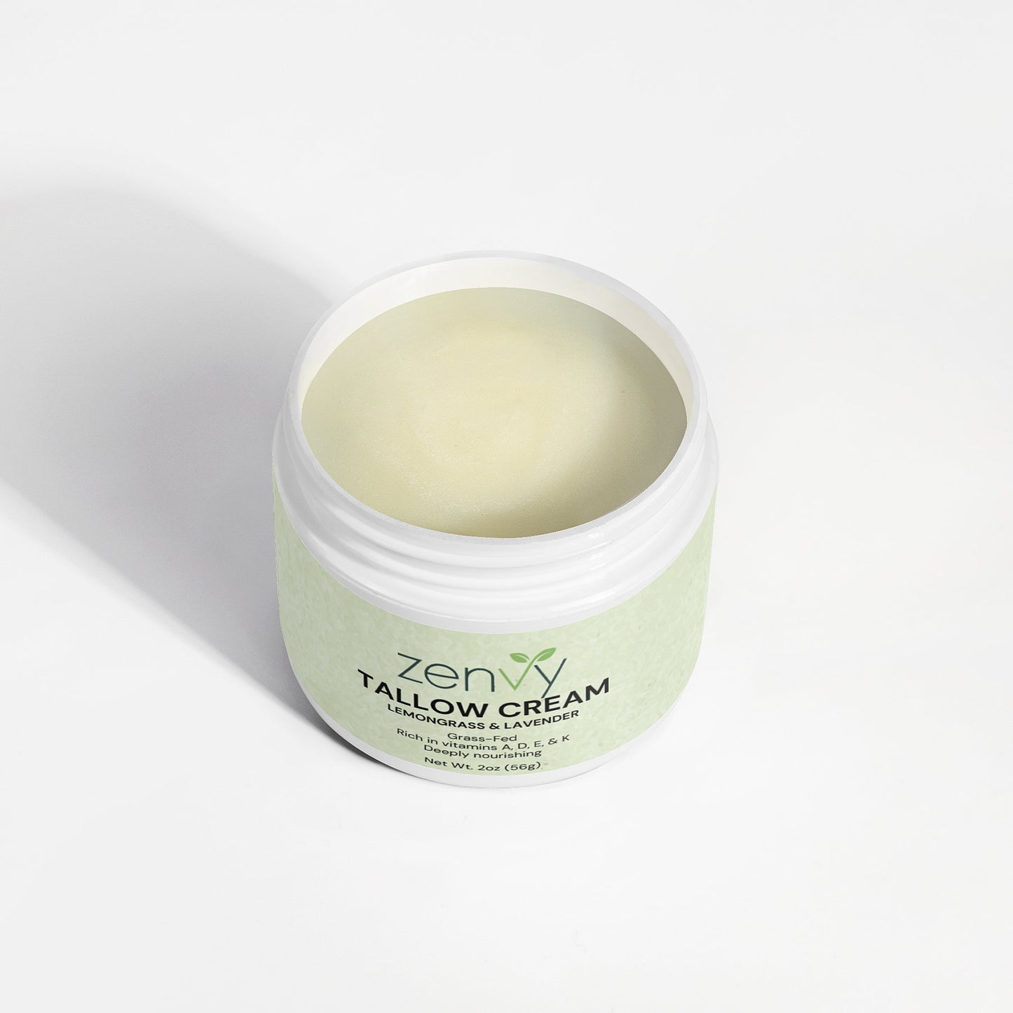 Zenvy Tallow Cream Lemongrass & Lavender