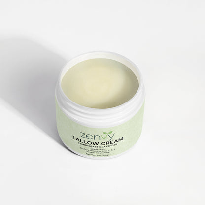 Zenvy Tallow Cream Lemongrass & Lavender