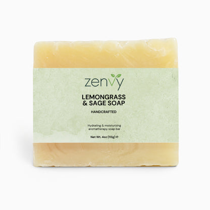 Zenvy Lemongrass & Sage Soap