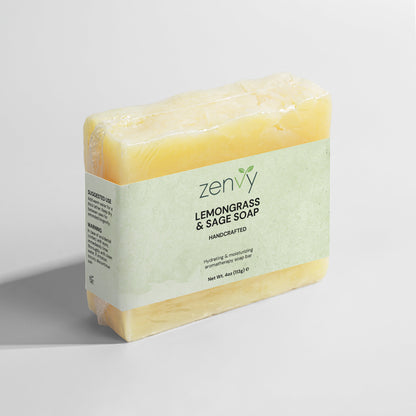 Zenvy Lemongrass & Sage Soap