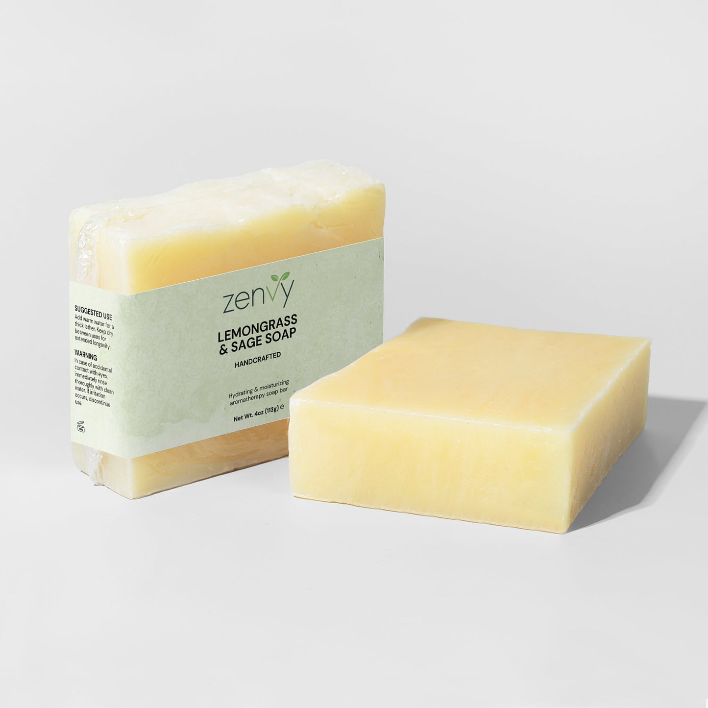 Zenvy Lemongrass & Sage Soap