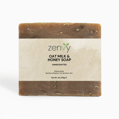 Zenvy Oat Milk Honey Soap