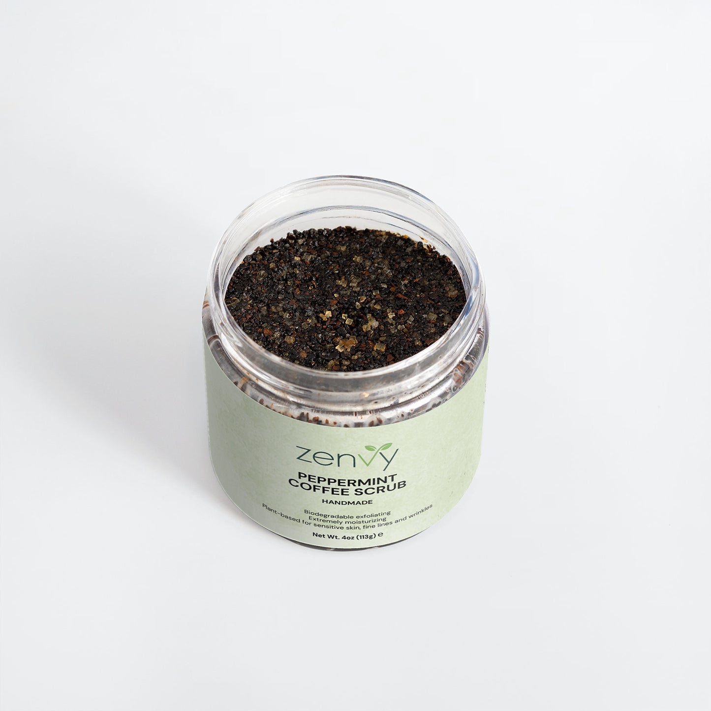 Zenvy Peppermint Coffee Scrub