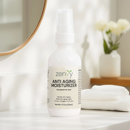 Zenvy Anti Aging Moisturizer for Sensitive Skin