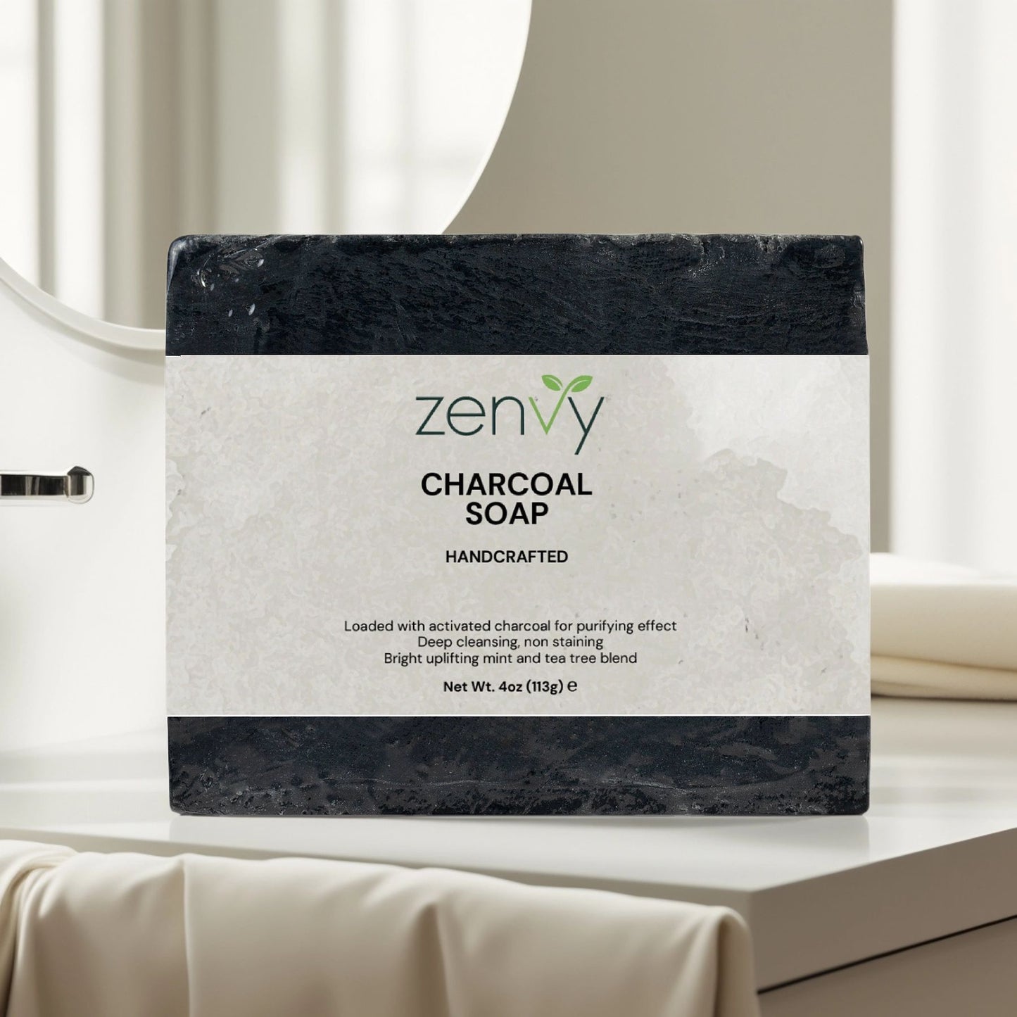 Zenvy Charcoal Soap