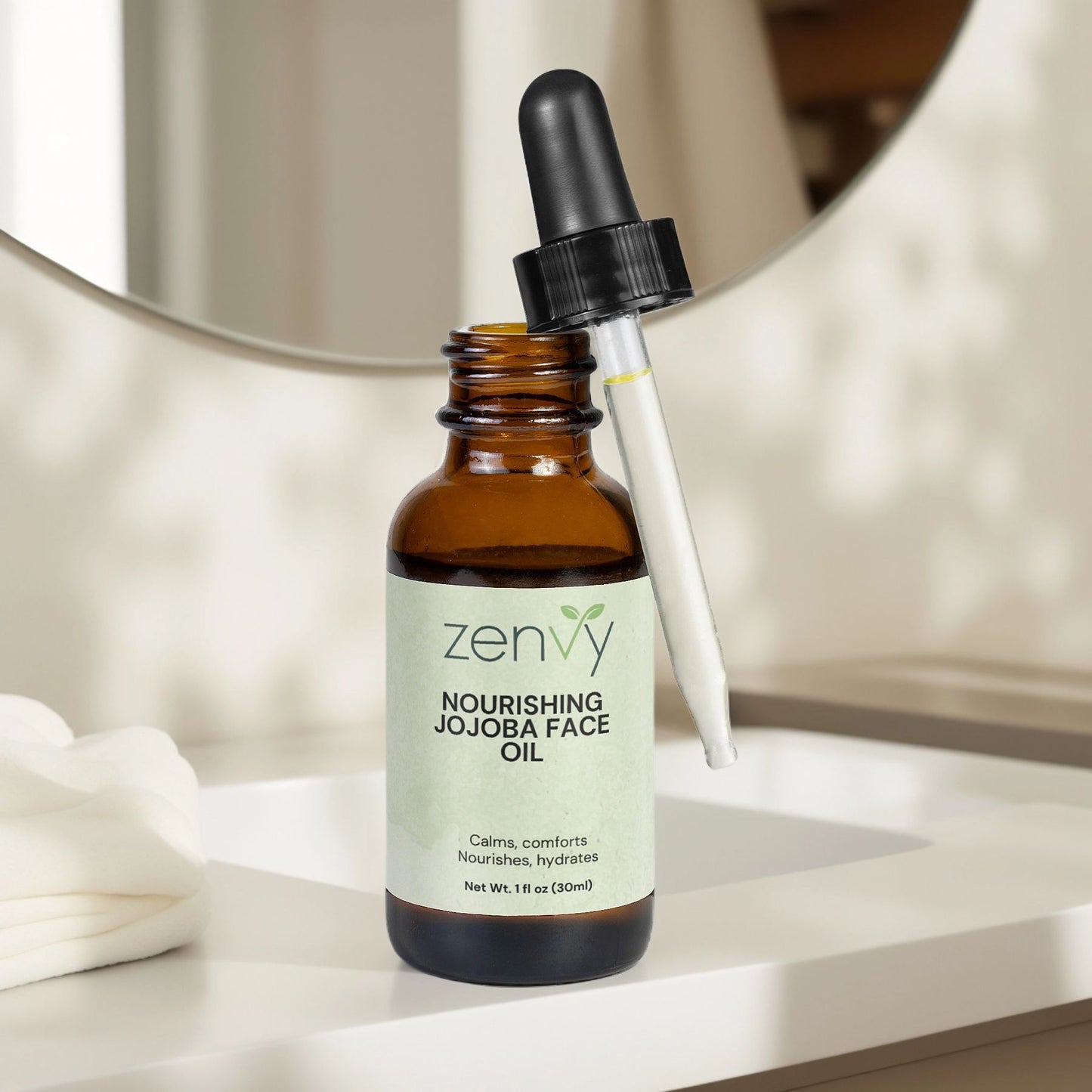 Zenvy Nourishing Jojoba Face Oil