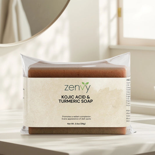 Zenvy Kojic Acid & Turmeric Soap