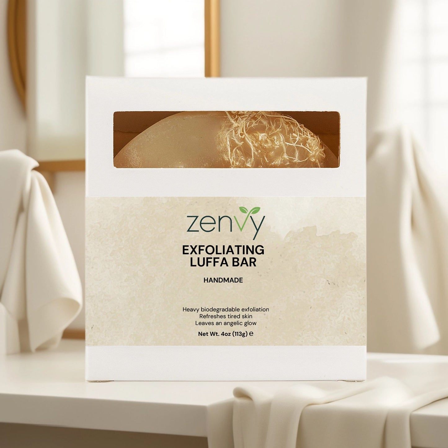 Zenvy Exfoliating Luffa Bar