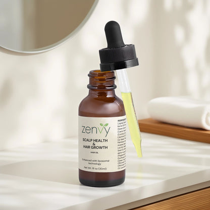 Zenvy Hair Oil for Scalp Health and Hair Growth