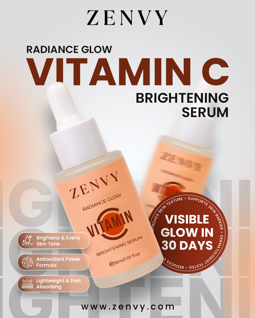 ZENVY Vitamin C Brightening Serum