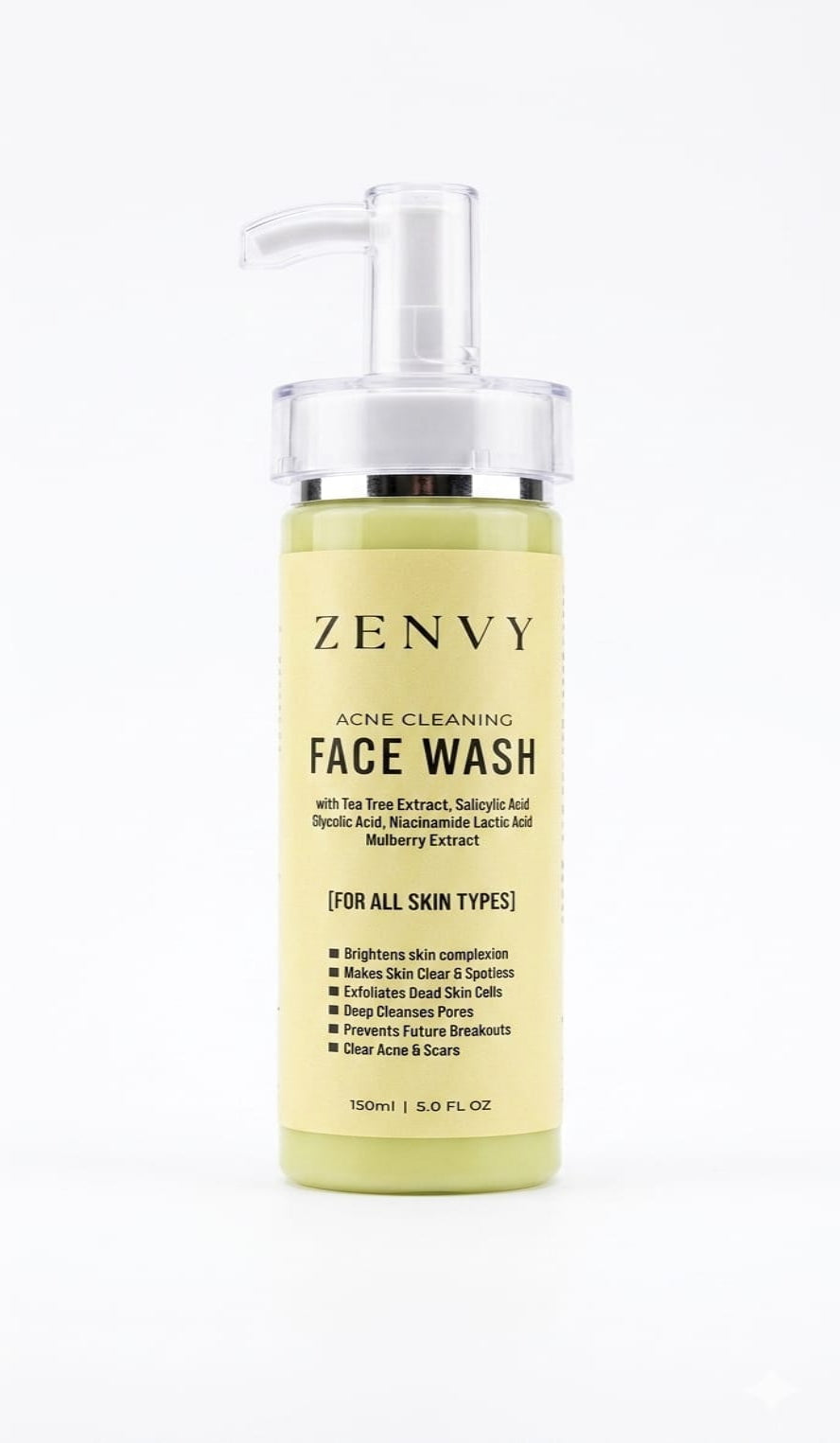 ZENVY Acne Cleaning Face Wash