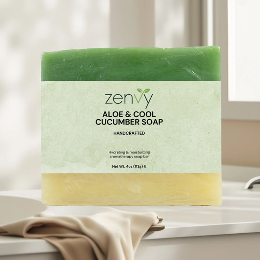 Zenvy Aloe & Cool Cucumber Soap